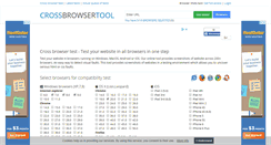 Desktop Screenshot of crossbrowsertool.com